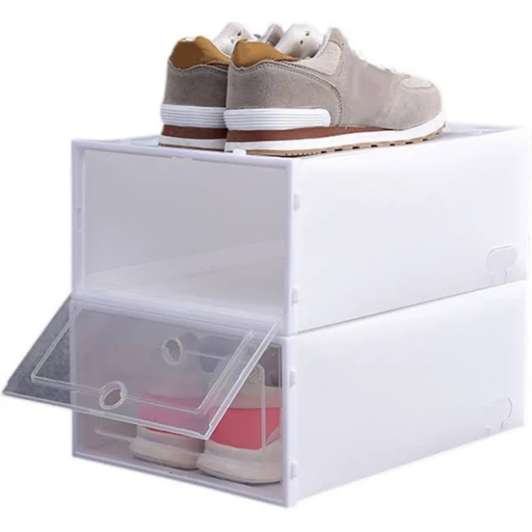 Caixa Organizadora De Sapatos/Calçados Transparentes